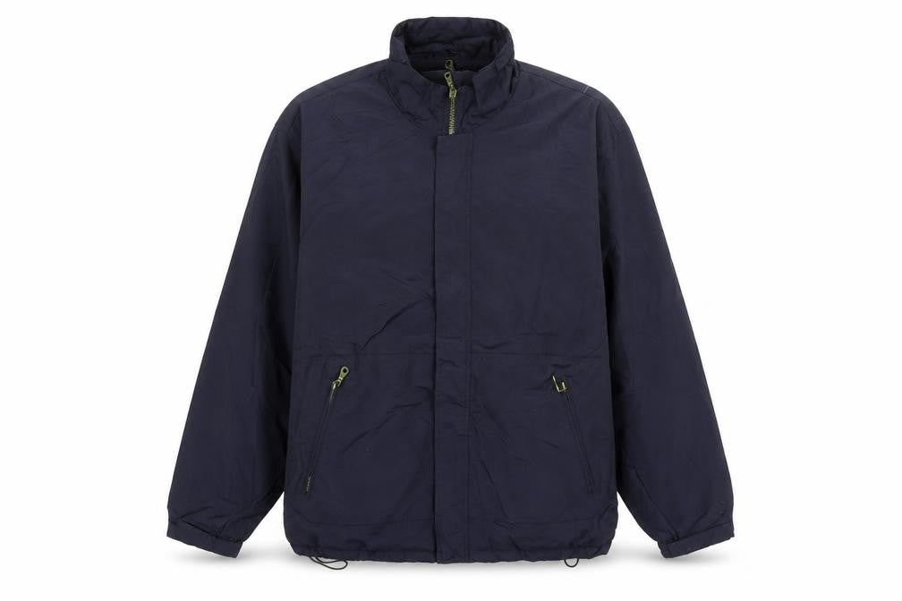 Attraction Men's Blue Windbreaker Jacket M Nylon Lightweight Zip