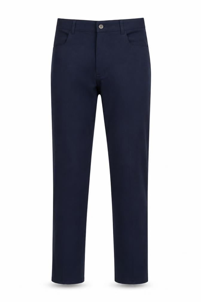 Voi Jeans Men's Blue Slim Fit Chino Trousers 34L