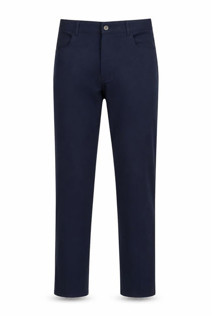 Voi Jeans Men's Blue Slim Fit Chino Trousers 34L