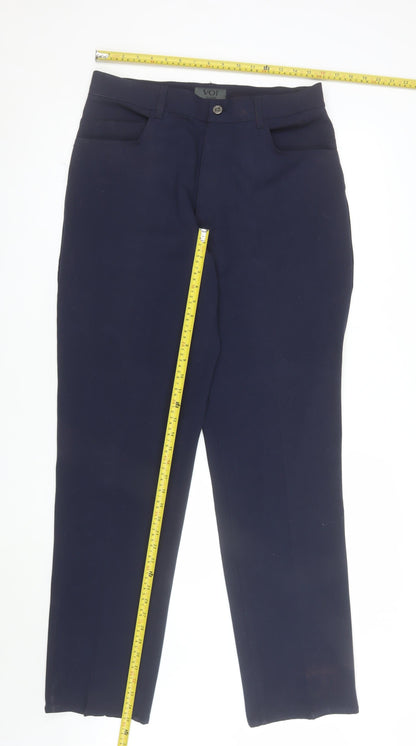 Voi Jeans Men's Blue Slim Fit Chino Trousers 34L