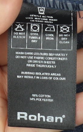 Rohan Women Blue Size 12 Regular Straight Leg Jeans
