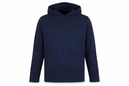 Hugo Boss Men's Blue Pullover Hoodie L Long Sleeve Cotton Elastane