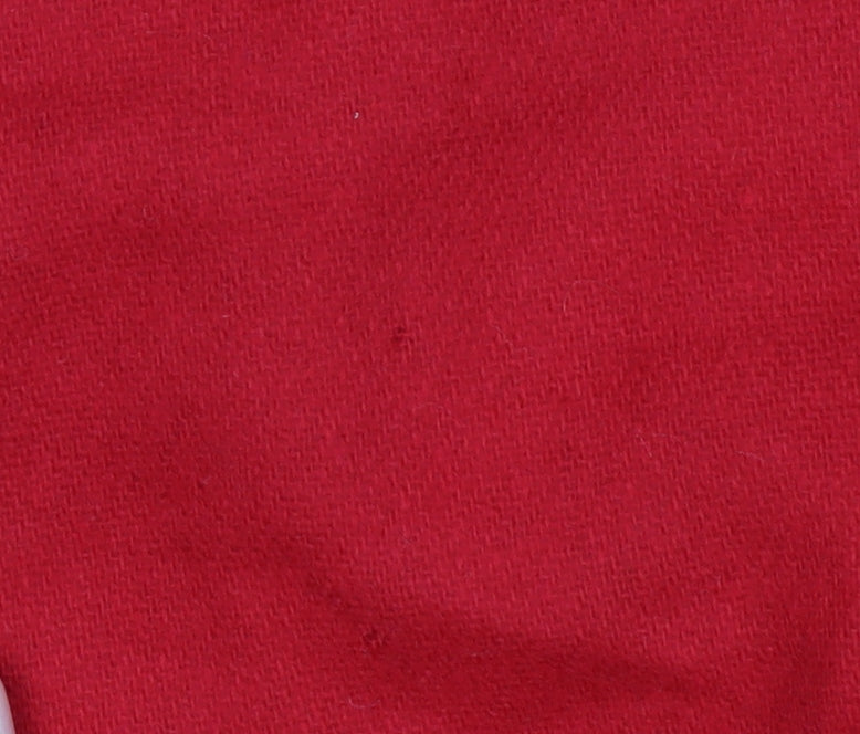 Worthington Women's Red Wool Pencil Skirt Size 12 Petite