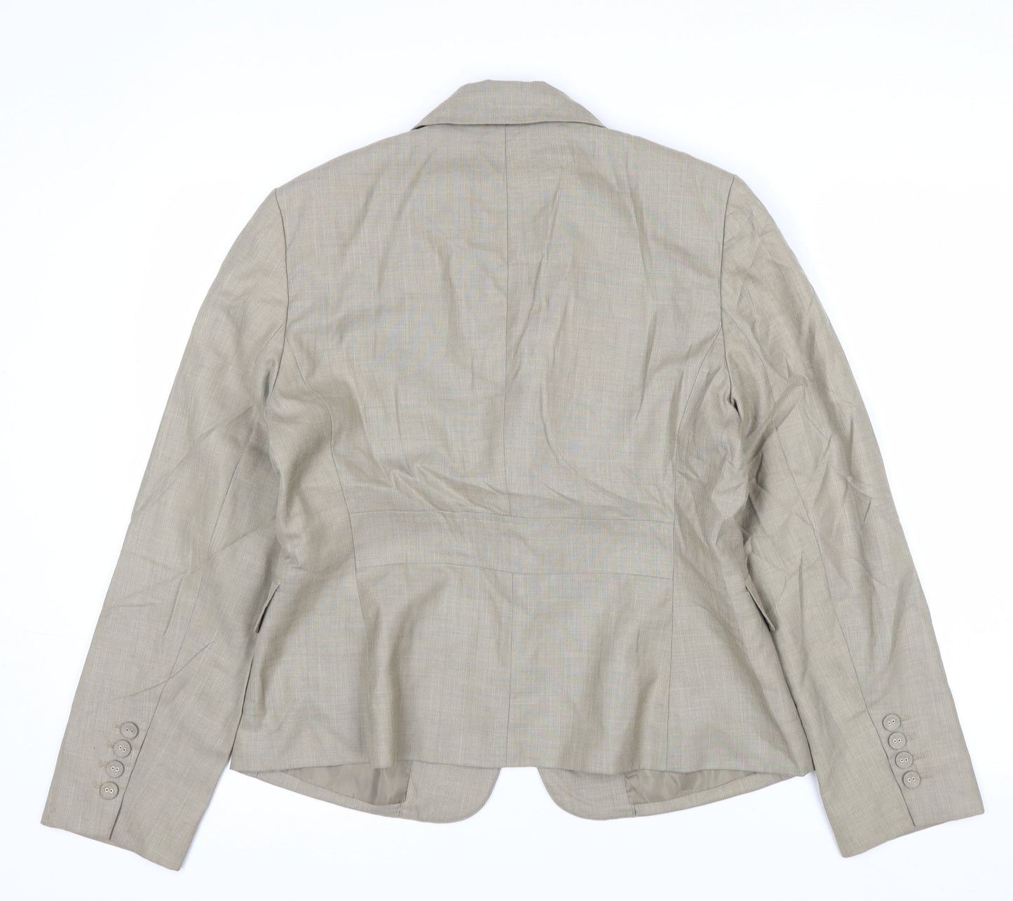 Jones New York Suit Beige Women's Size 10 Single-Breasted Blazer