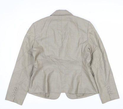 Jones New York Suit Beige Women's Size 10 Single-Breasted Blazer