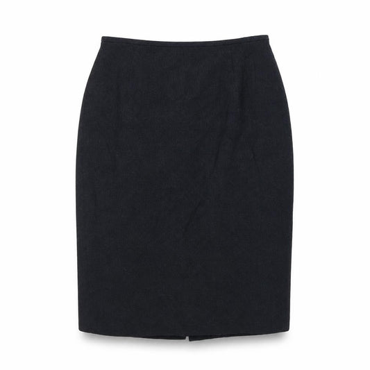 Kasper Women's Black Petite 6 Pencil Midi Skirt Lined Workwear