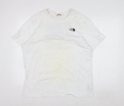 The North Face Men's White XL Graphic Outdoor Cotton T-Shirt