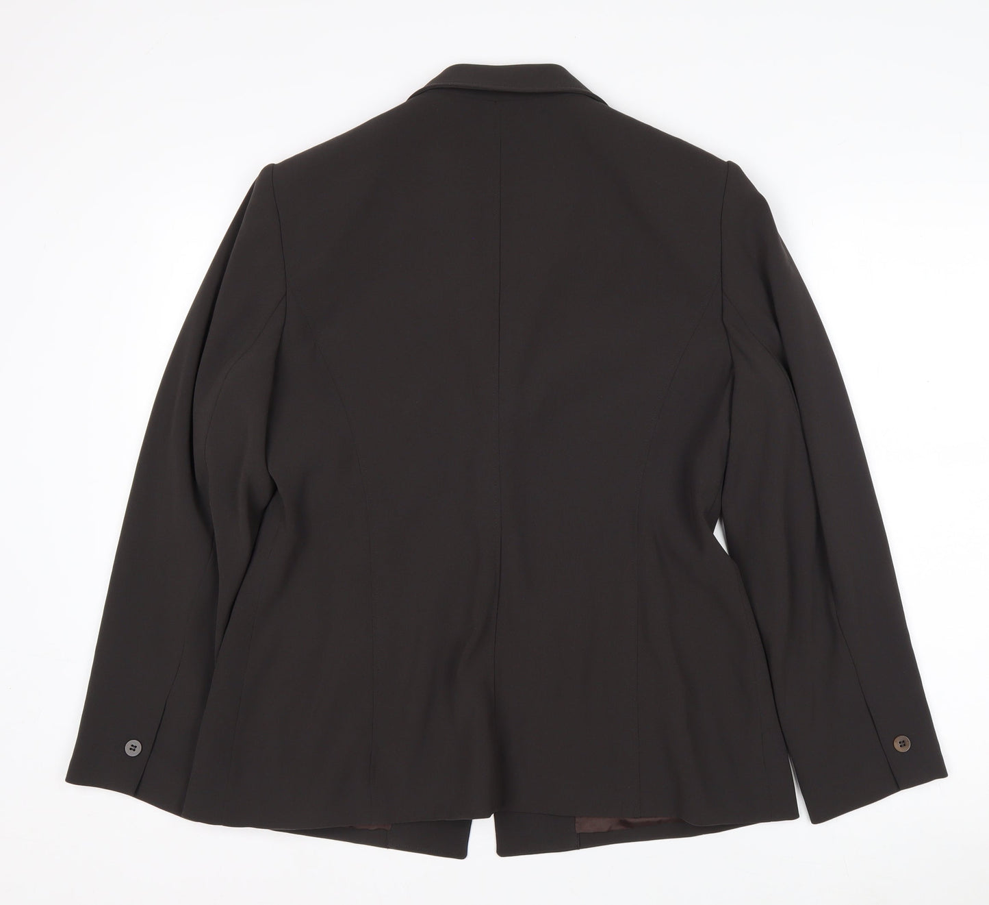 Precis Petite Women Black Size 16 Single-Breasted Suit Jacket