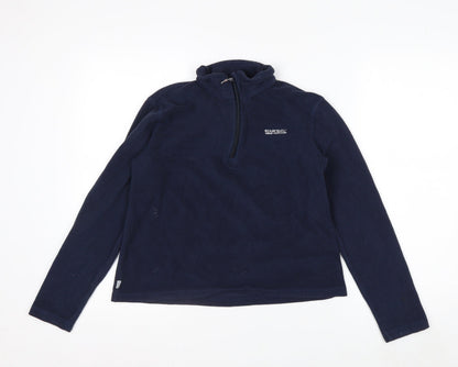 Regatta Great Outdoors Women's Navy Fleece Pullover Sweatshirt UK 10