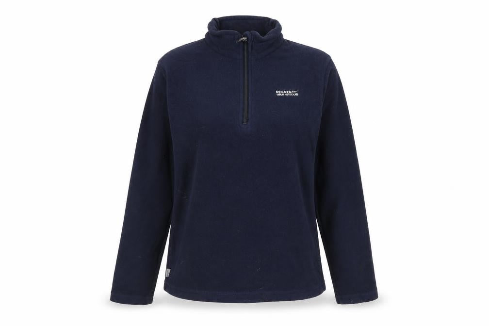 Regatta Great Outdoors Women's Navy Fleece Pullover Sweatshirt UK 10