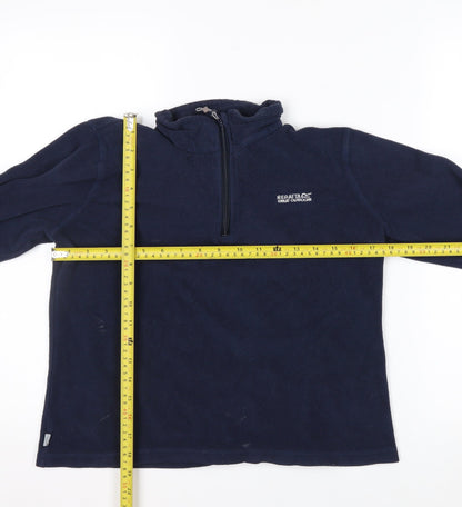 Regatta Great Outdoors Women's Navy Fleece Pullover Sweatshirt UK 10