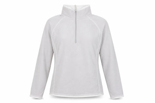 Mountain Warehouse Women Grey Fleece 1/2 Zip Pullover UK 12
