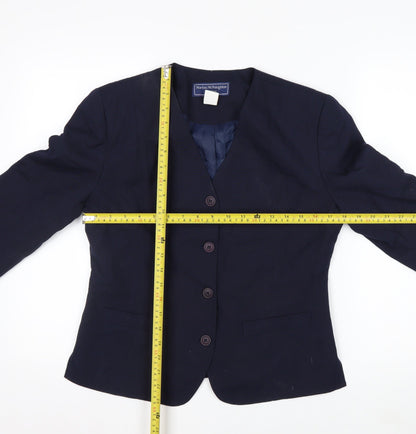 Norton McNaughton Petites Navy Women's Size 10 Blazer Jacket