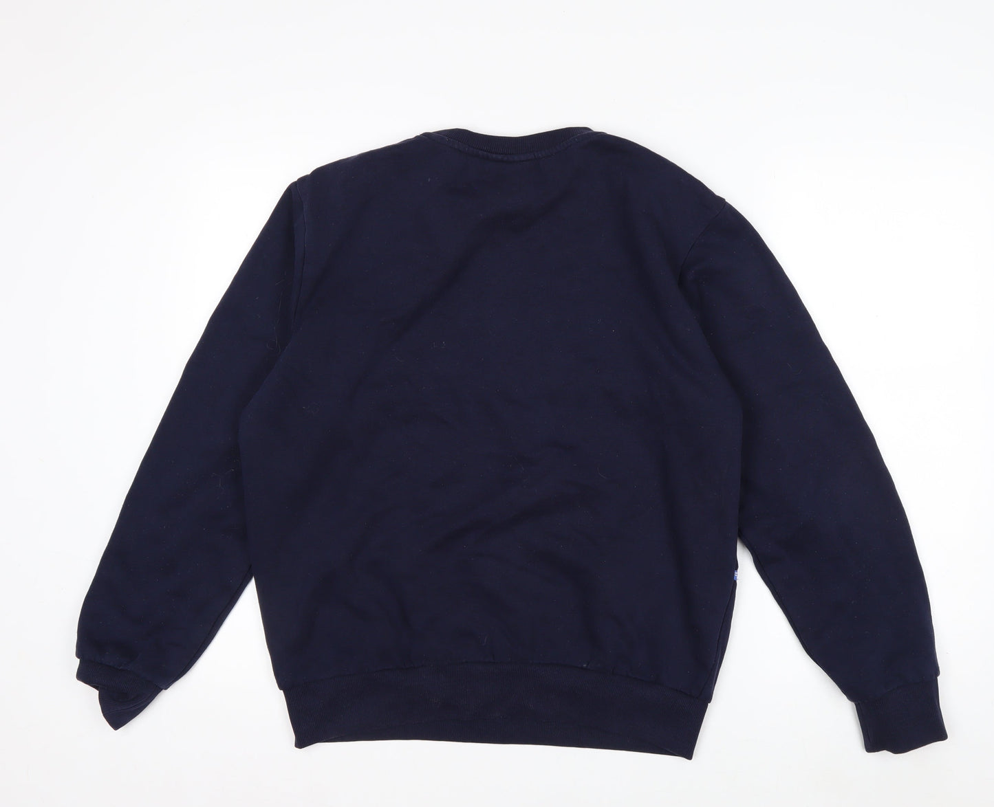 FILA Men's Blue Logo Pullover Sweatshirt Size S