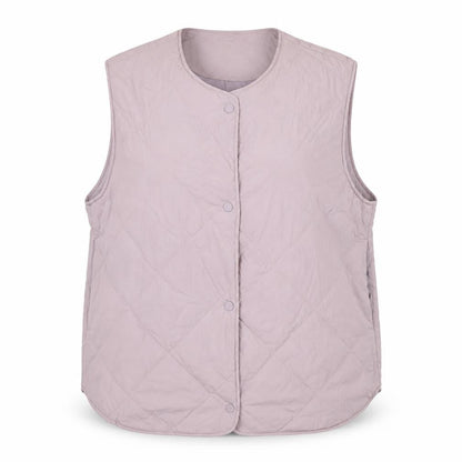 Tu Women Purple Quilted Padded Waistcoat Size 20 Regular Fit