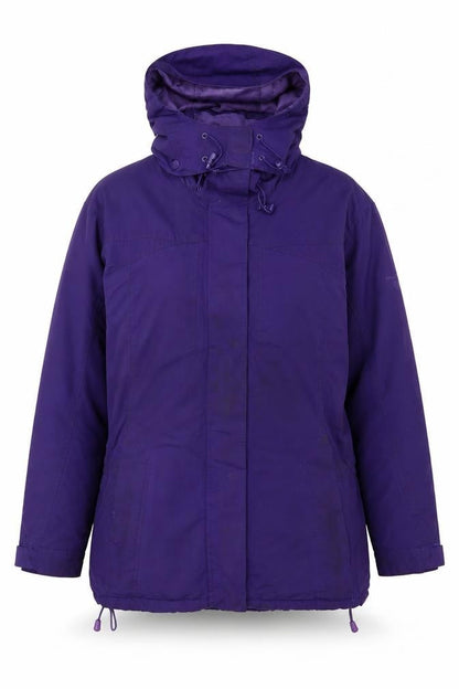 Arctic Storm Womens Purple Hooded Anorak Jacket Size 12