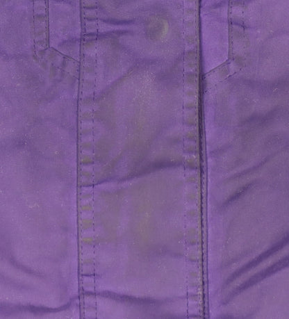 Arctic Storm Womens Purple Hooded Anorak Jacket Size 12