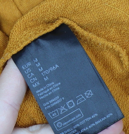 H&M Disney Womens Mustard Crew Neck Pullover Sweatshirt Size 14