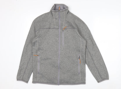 Craghoppers Men's Grey Fleece Full Zip Outdoor Jacket Size S