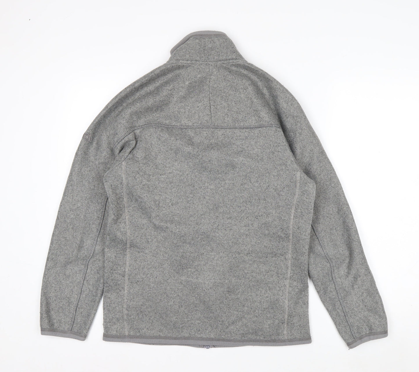 Craghoppers Men's Grey Fleece Full Zip Outdoor Jacket Size S