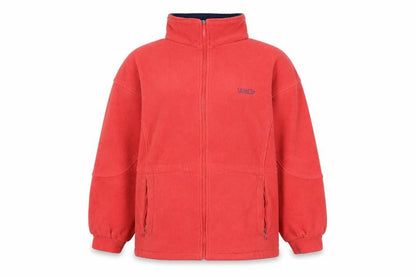 Regatta Women Red Fleece Zip Jacket Size 10 Outdoor Casual