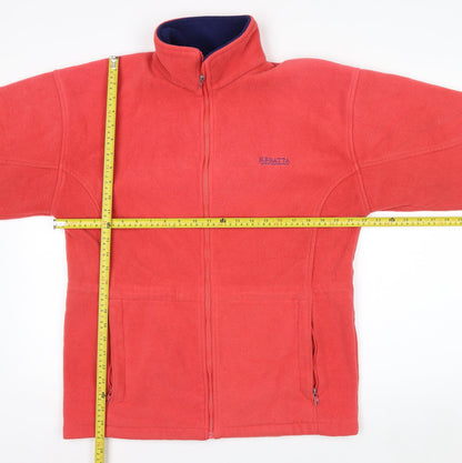 Regatta Women Red Fleece Zip Jacket Size 10 Outdoor Casual
