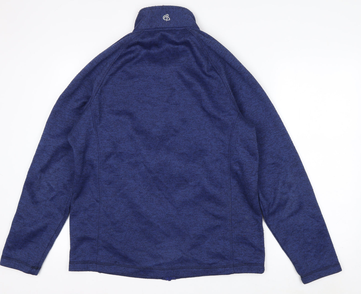 Craghoppers Men's Blue Fleece Full Zip Outdoor Jacket Size M