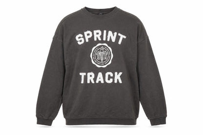 H&M Divided Men’s Grey Sprint Track Crew Neck Sweatshirt Size M