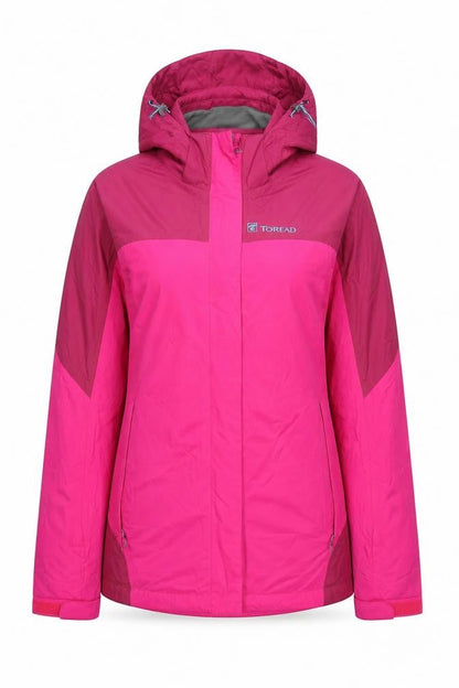 Toread Women's Pink Hooded Trekking Parka Jacket Size L