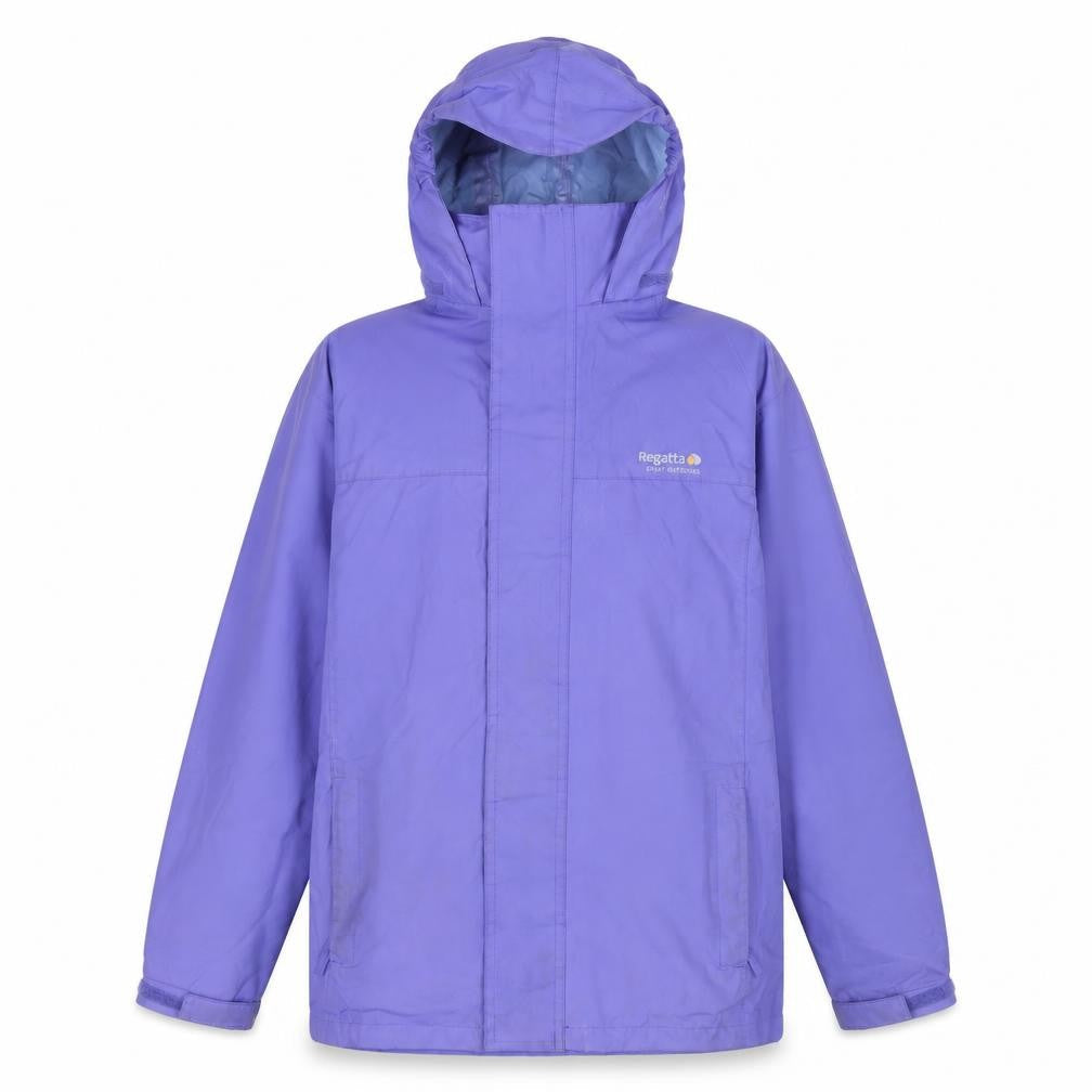 Regatta Women's Purple Waterproof Rain Jacket Size 14