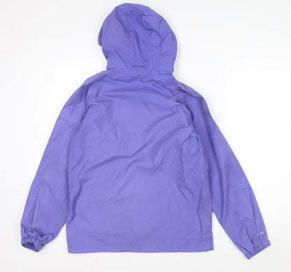 Regatta Women's Purple Waterproof Rain Jacket Size 14