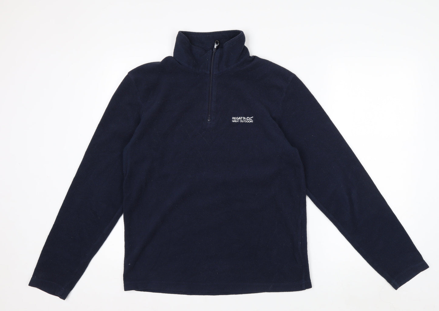 Regatta Great Outdoors Women's Navy 1/4 Zip Fleece Sweatshirt M