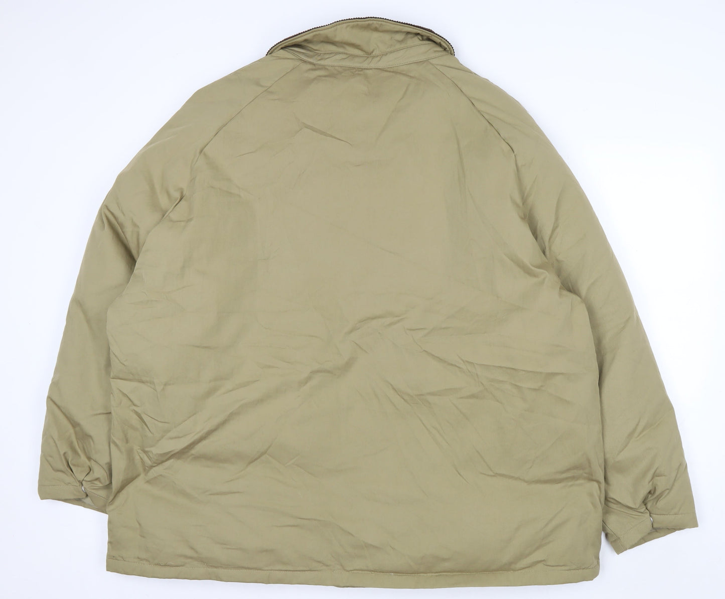 Jacamo Men’s Beige 3XL Basic Jacket Cotton Nylon Lined Workwear
