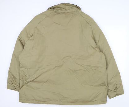 Jacamo Men’s Beige 3XL Basic Jacket Cotton Nylon Lined Workwear