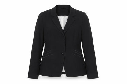Marks and Spencer Women Black Size 14 Regular Fit Blazer Jacket
