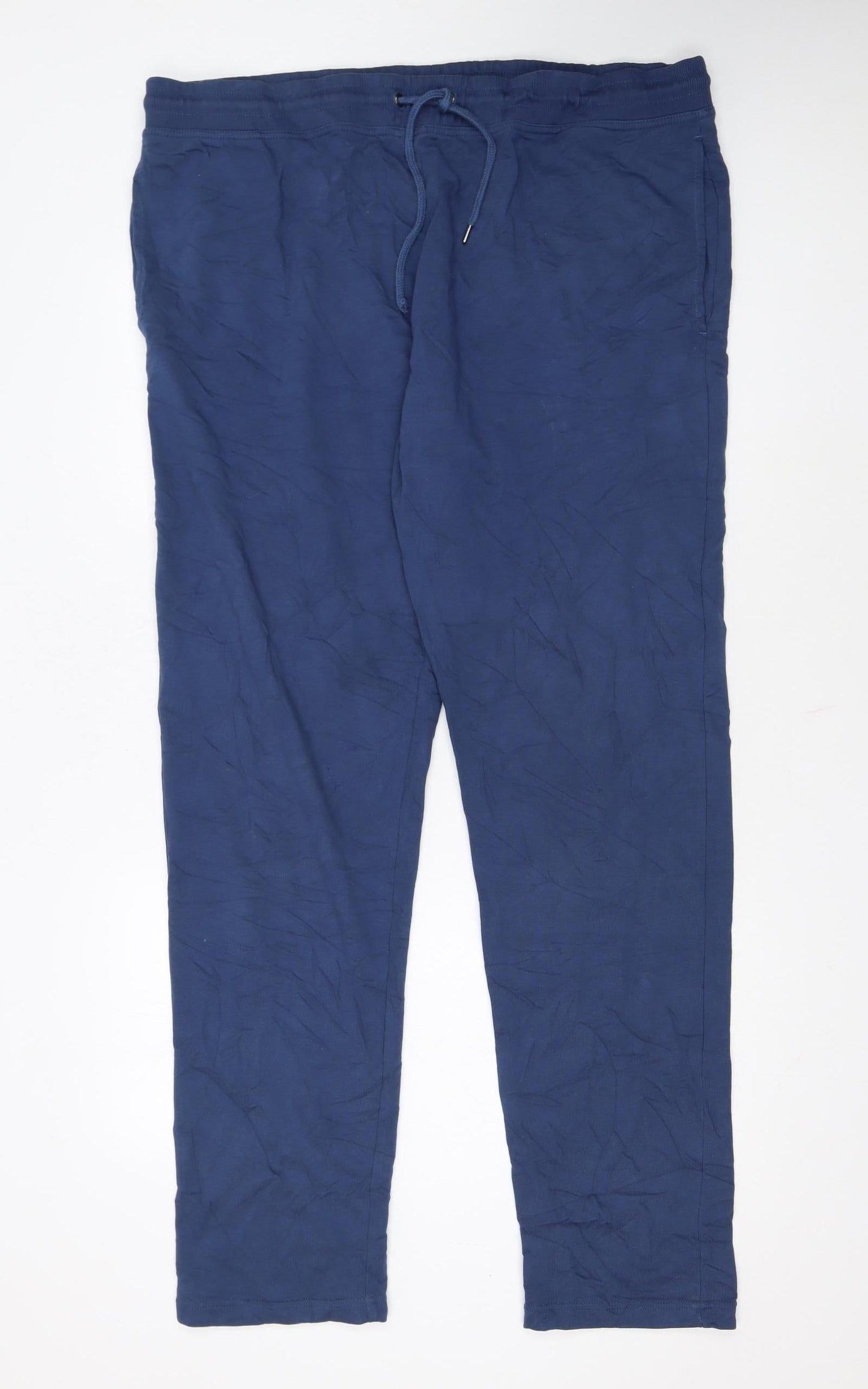 Marks and Spencer Men's Blue 2XL Jogger Trousers