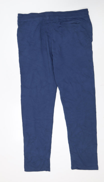 Marks and Spencer Men's Blue 2XL Jogger Trousers