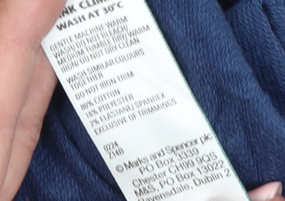 Marks and Spencer Men's Blue 2XL Jogger Trousers