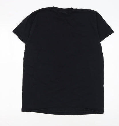 Jack Daniel's Men's Black L Old No.7 Logo Graphic Cotton T-Shirt