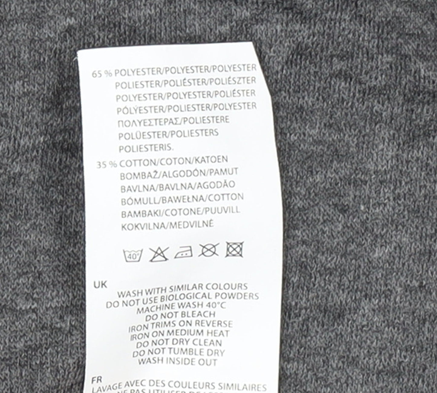 Slazenger Men's Grey 3XL Pullover Sweatshirt Crew Neck Fleece