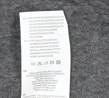 Slazenger Men's Grey 3XL Pullover Sweatshirt Crew Neck Fleece