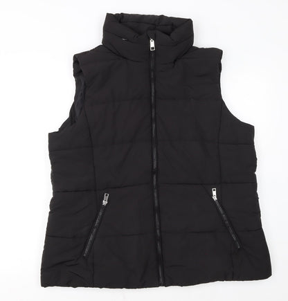 Marks and Spencer Women's Black Size 18 Padded Puffer Waistcoat