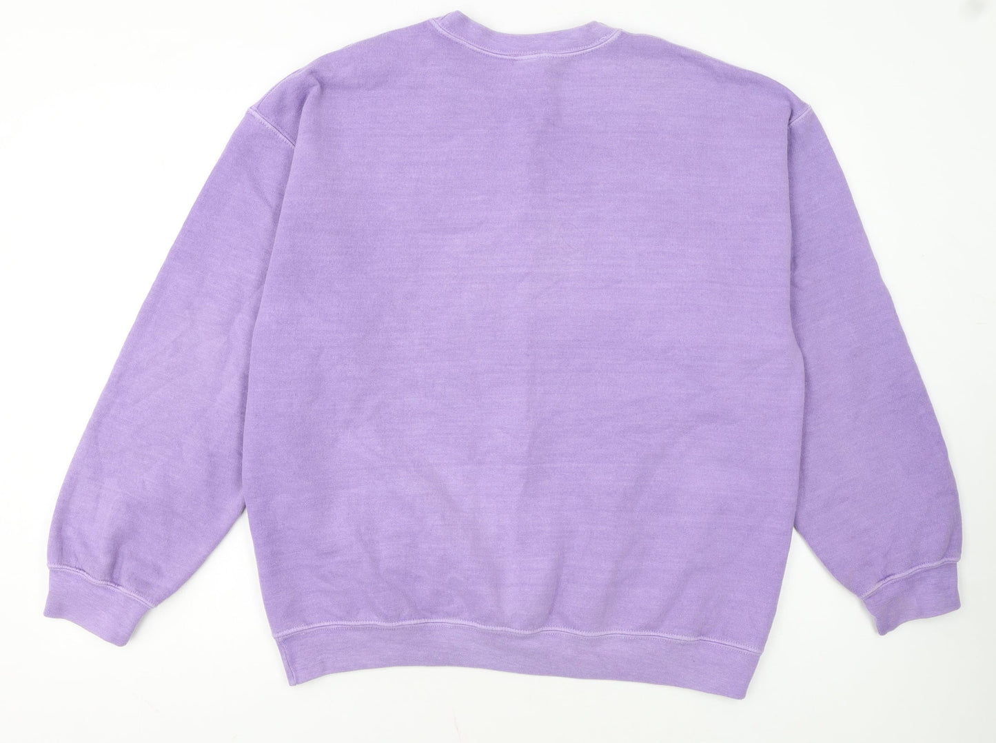 Urban Outfitters Women Purple Mount Fuji Pullover Sweatshirt S