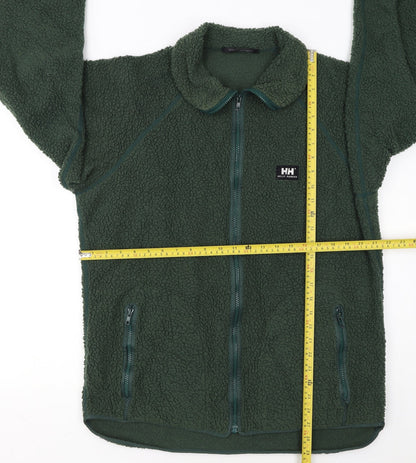 Helly Hansen Womens Green Fleece Full Zip Jacket Size M