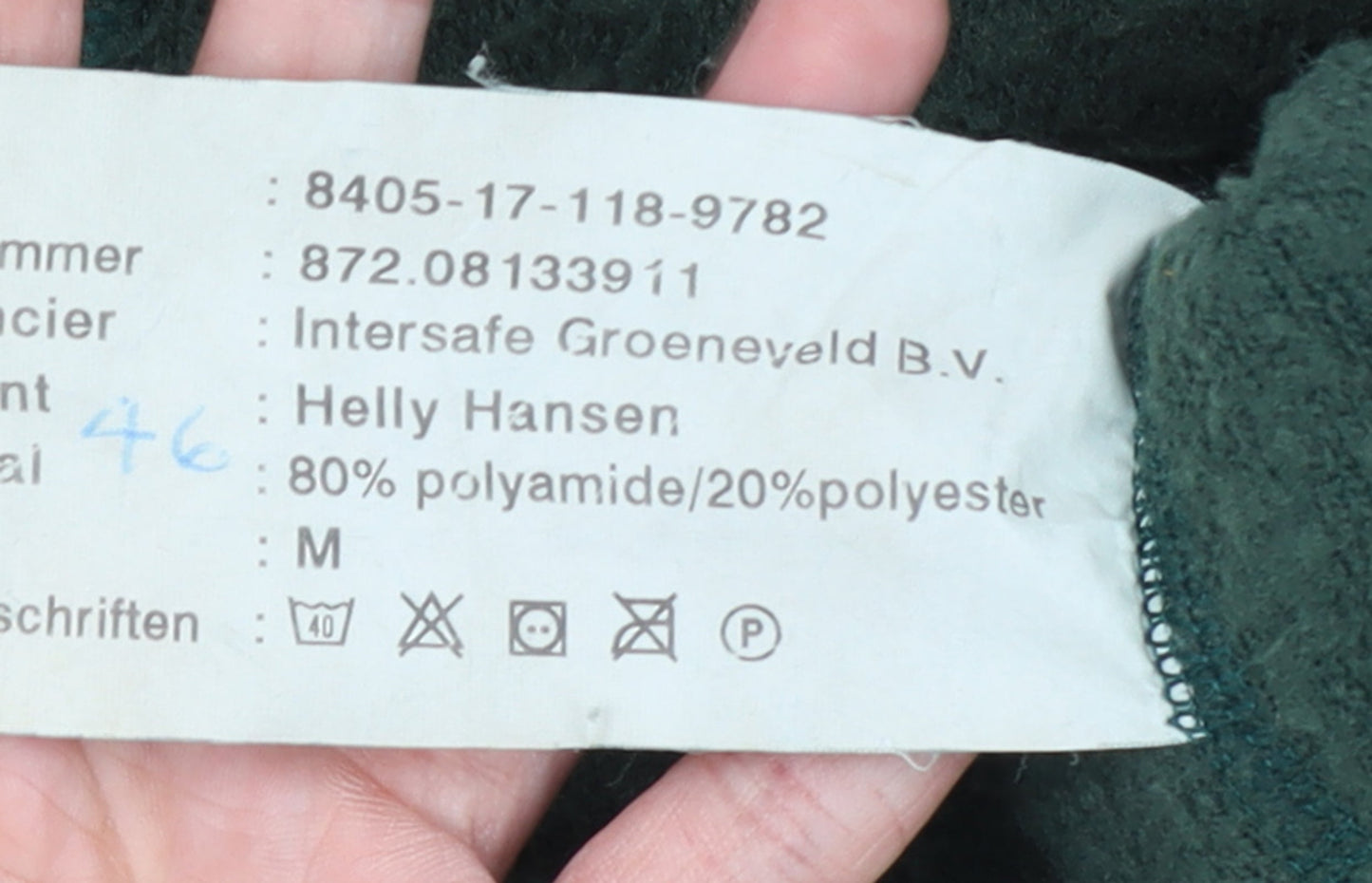 Helly Hansen Womens Green Fleece Full Zip Jacket Size M