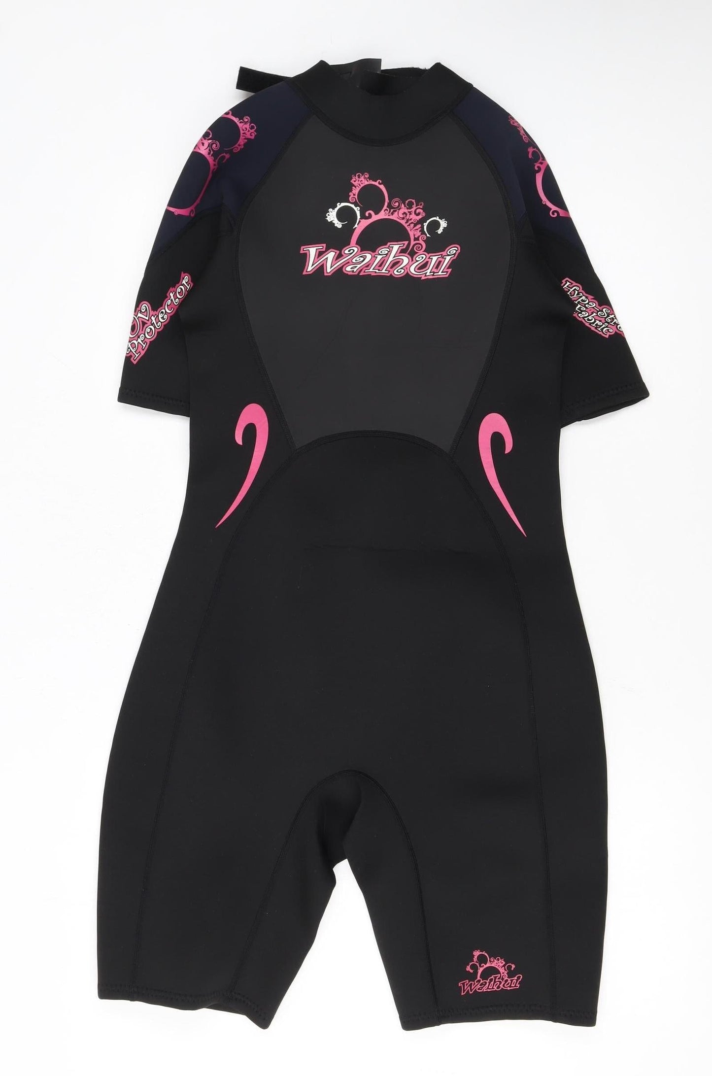 Crane Womens Black Medium 12-14 Short Sleeve Neoprene Wetsuit