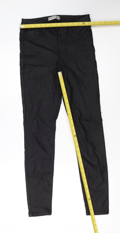 Denim Co Women’s Black Size 10 Skinny Jegging Trousers