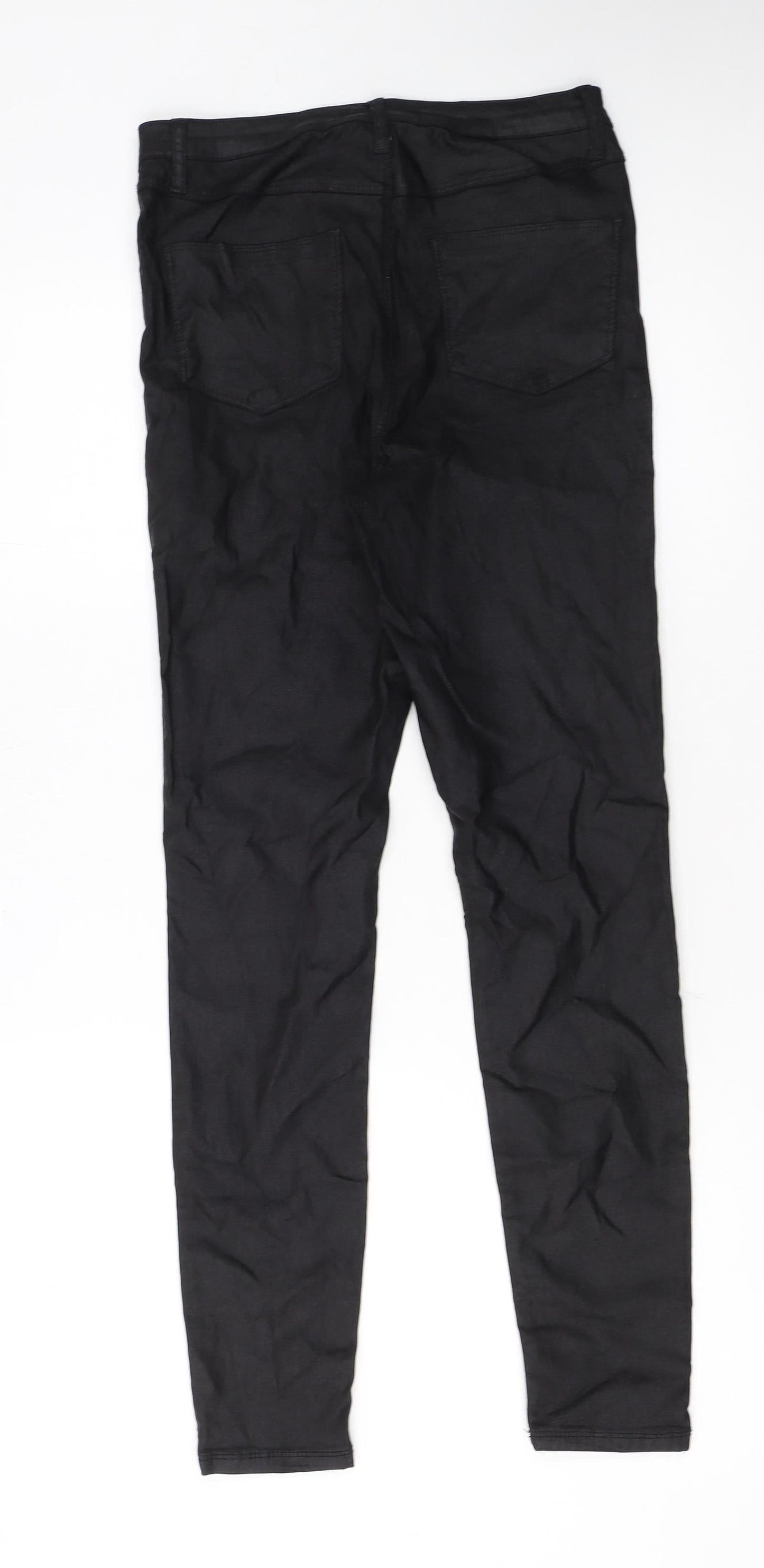Denim Co Women’s Black Size 10 Skinny Jegging Trousers
