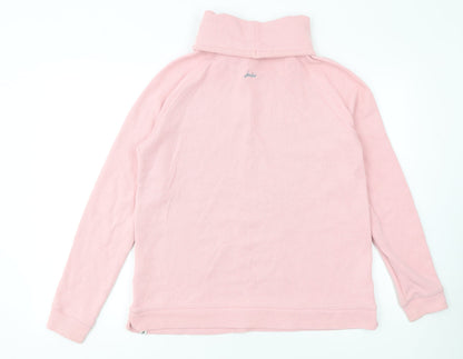 Joules Womens Pink Pullover Hoodie Size 14 Cotton Blend
