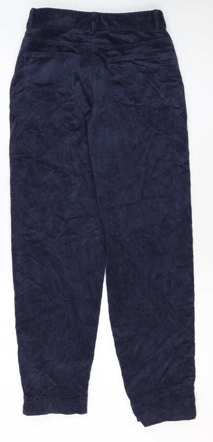 Marks and Spencer Women’s Blue Corduroy Chino Trousers Size 12